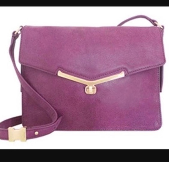 Botkier Valentina Dusty Rose Shoulder Bag with Gold Hardware - Picture 1 of 6